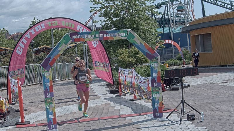 Running image for sarah murphy in brooklyn beach half marathon 10k 5k 2023 june 04